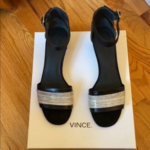 Vince block heel sandals